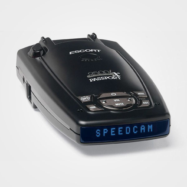 Livecity Voiture d/étecteur de radar anti Police v/éhicule de voiture Speed d/étecteur de radar 360 degr/és voix davertissement Gris argent/é gris argent/é Mini