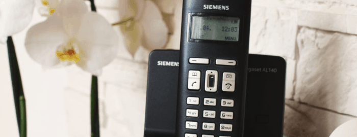 Téléphone fixe sans fil Design Linea M3352B/FR
