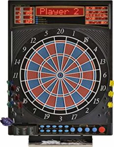 Jeu De Fléchettes électronique Yirinatek - Cible Avec 45 Jeux, Jusqu'à 8 Joueurs, éclairage LED - Avec 6 Fléchettes Et Accessoires