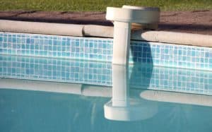 alarme de piscine blanche