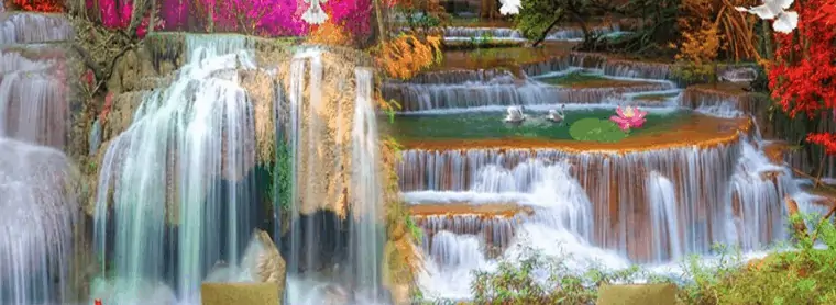 cascade intérieur