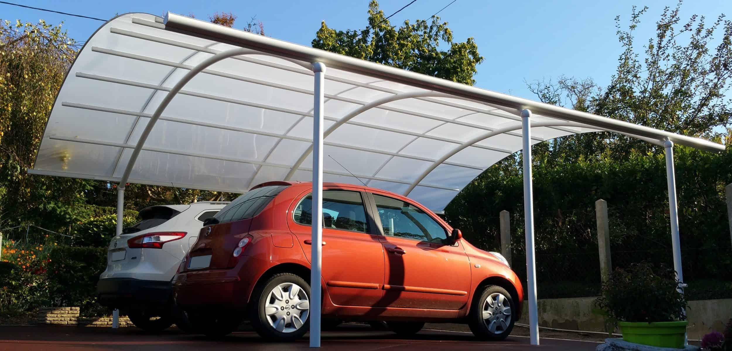 abri de voiture en fer
