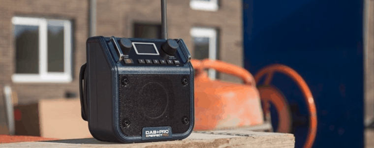 radio de chantier petite