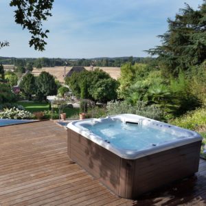 spa de jardin en bois