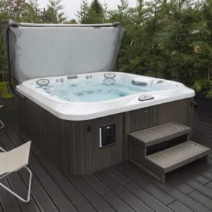 spa de jardin avec toit