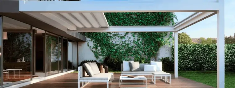 pergola bioclimatique installée