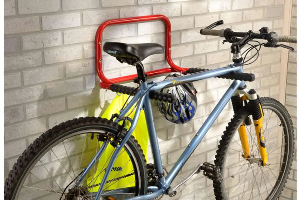 Support Vélo Mural NVIYAM Pliable - Gain De Place Maxi Pour Garage Et Intérieur - 30kg Charge