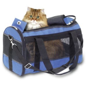 transport pour chat en toile