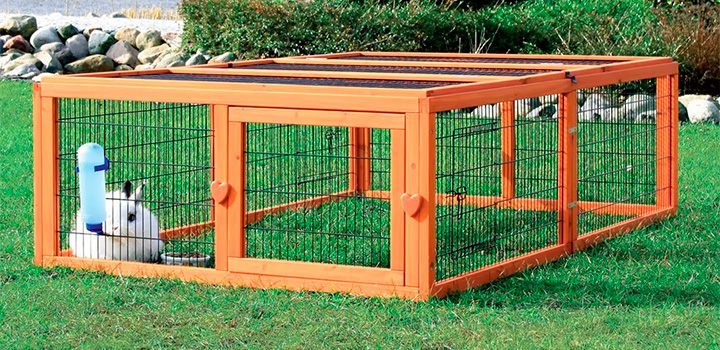 cage de lapin pour extérieur