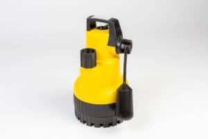 pompe de relevage jaune