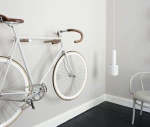 porte-vélo mural minimaliste
