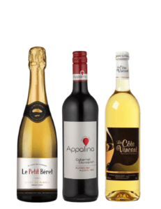 Appalina - Vin Rouge désalcoolisé - sans Alcool - Merlot (6 x 0,75