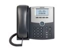 un téléphone voIP noir