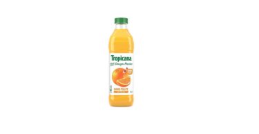 un jus de fruit Tropicana à l'orange