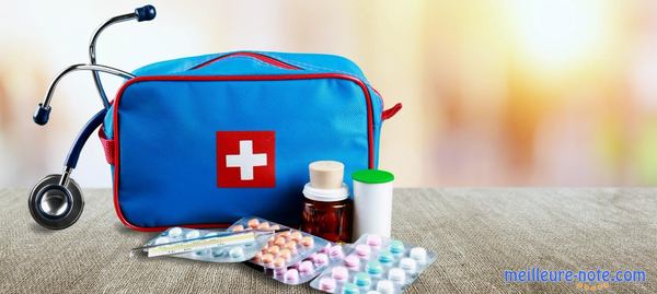 une trousse de premiers secours