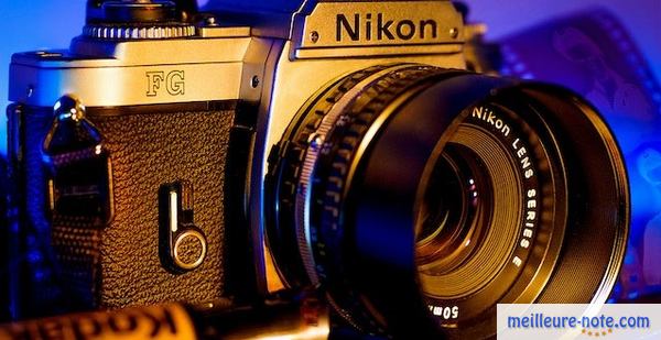 un appareil photo objectif Nikon