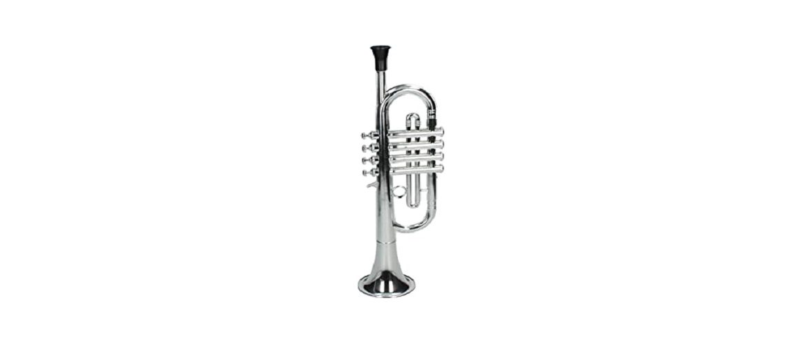 CestMall Trompette Jouets, Trompette Corne avec Musique Portable Trompette  pour Enfants Jouet Trompette en Plastique avec Instrument de Musique