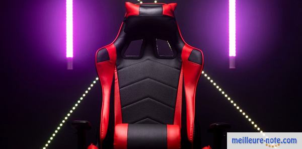 un fauteuil rouge pour gamer