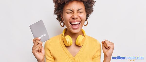 une femme avec son casque