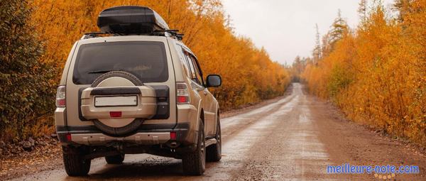 une voiture sur la route