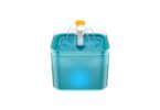 fontaine qui distribue de l'eau pour animaux de compagnie