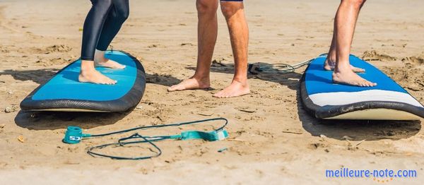 Un leash sur le sable